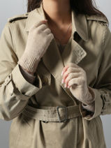 Mitaines Cachemire Vercors Etrier Beige vercors EVER428U-vue-porte