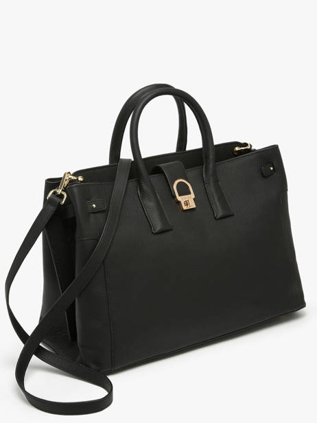 Sac à Main L Equestre Cuir Etrier Noir equestre EEQT142L vue secondaire 2